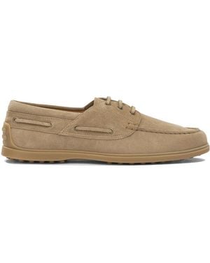 Tod's Loafers En Pantoffels - Bruin