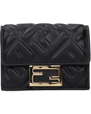 Fendi Wallet Leather - Black