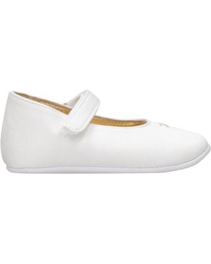 Elisabetta Franchi Flat Shoes - White