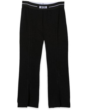 MSGM Milan Stitch Pants - Black