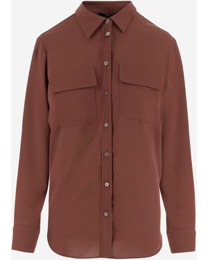 F.it Technical Fabric Shirt - Brown