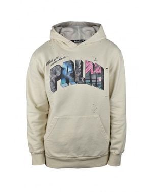 Palm Angels Kapuzen-Sweatshirt - Grau