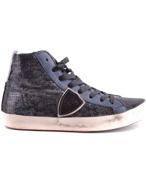 Philippe Model High Top Sneakers Blau - Weiß
