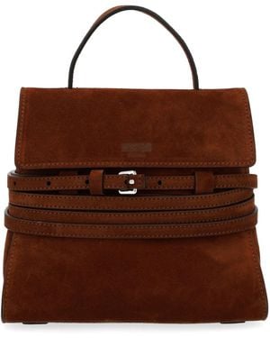 Moschino Chic Mini Handbag - Brown