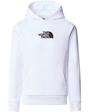 The North Face B Drew Peak Light P/O Hoodie Tnf - White