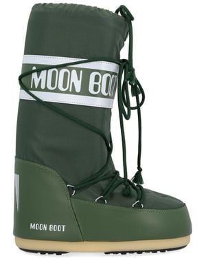 Moon Boot "Icon" Boot - Green