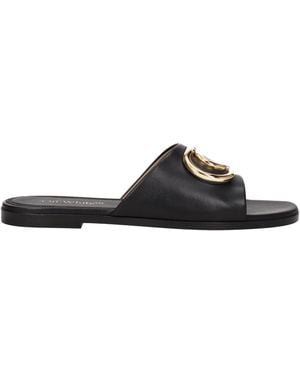 Off-White c/o Virgil Abloh Off Slippers And Clogs Leather - Black
