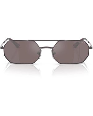 Vogue Zonnebril Vo4329 S 5149 Lb Lichtpaars/gespiegeld Roze Dames Gepolariseerd - Grijs