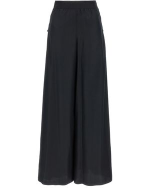 Giovanni bedin Silk Pants - Blauw