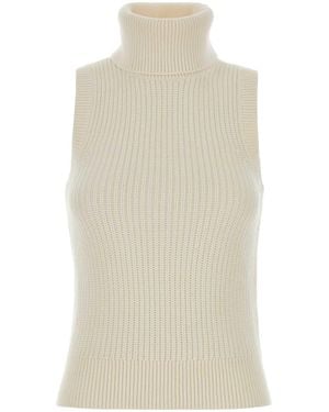 MICHAEL Michael Kors Wool-Blend Vest - Natural
