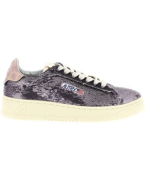 Autry "Dallas" Capsule "Bloom" Sneakers - Weiß