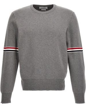 Thom Browne Classic Pullover - Grau