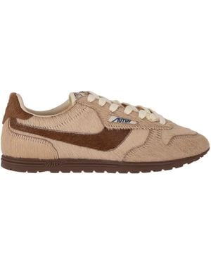Autry Windspin Low Dames Pony/nylon - Bruin