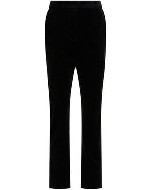 Max Mara Velvet Trousers - Black