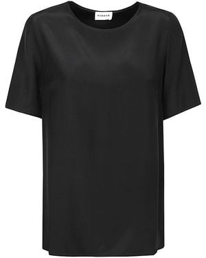 P.A.R.O.S.H. Silk Blouse - Black