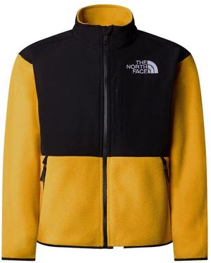 The North Face La chaqueta denali de la cara norte de la cara denali oro - Naranja