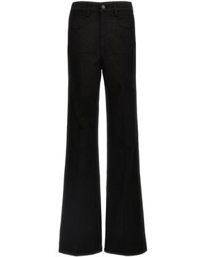 Tom Ford 'Jeans de brote anchos de mezclilla' - Negro