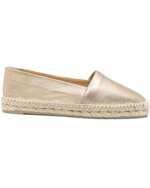 Castañer Kenda Leather Espadrilles - Natural