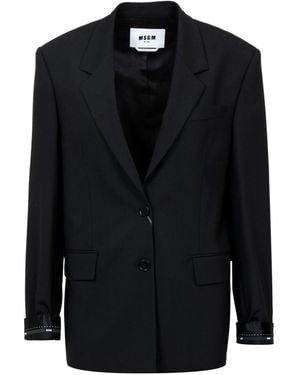 MSGM Jackets - Black