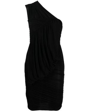 Rick Owens Gedrapeerde Jurk - Zwart