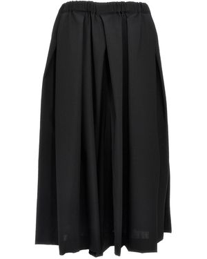 Comme des Garçons Wollhosen - Schwarz