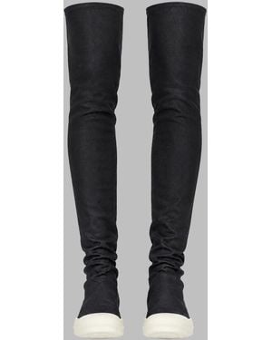 Rick Owens Drkshdw Trainer "High Sock" - Black