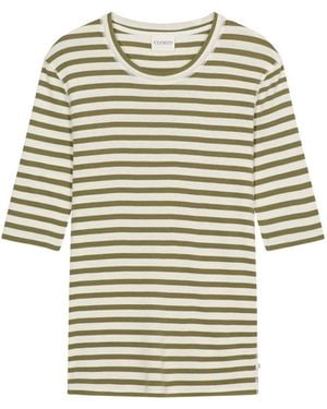 Closed T-Shirts And Polos Verde Cotton - Green