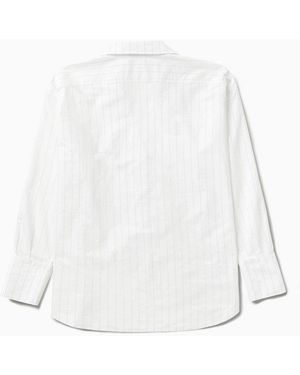 ワンピースその他 1989 STUDIO Striped l/s shirt dress white 1989 STUDIO Striped long-sleeved Shirt Dress | White | FARFETCH