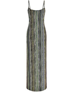 Missoni 'caperdoni' Jurk - Groen