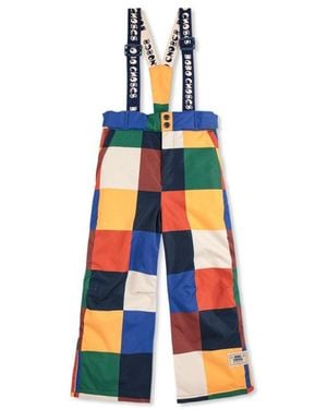 Bobo Choses Trousers With Suspenders - White