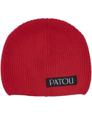 Patou Rib Mütze - Rot
