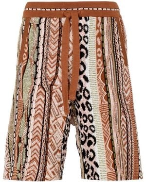Laneus Pantalón Corto Caramelo - Marrón