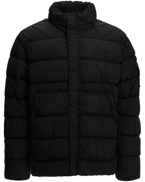 C.P. Company Chrome-R Short Down Jacket - Black