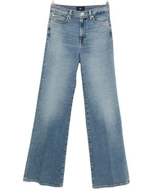 Seven7 Zeven Moderne Dojo-denimjeans - Blauw