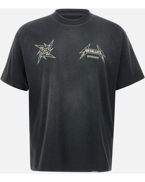 Represent Vertreten lokale Crew -Jubiläum T -Shirt in Schwarz