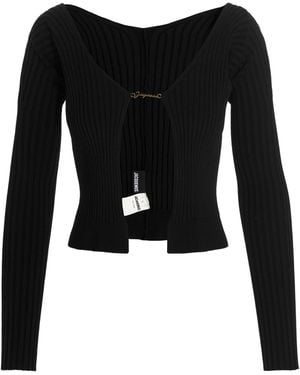 Jacquemus Le Pralu Longue Cardigan - Black