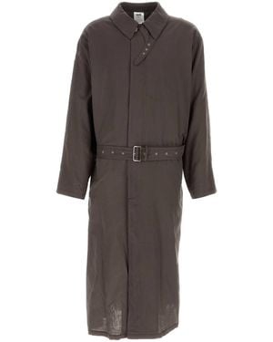 Magliano Chocolate Cotton La Sapienza Trench Coat - Brown