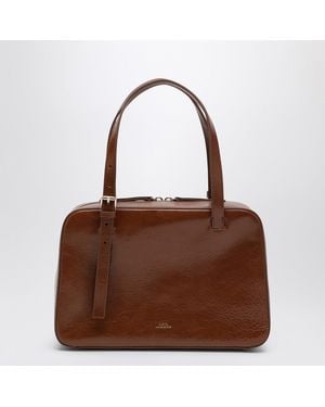 A.P.C. Virginia Box Bag Coffee Colour - Brown