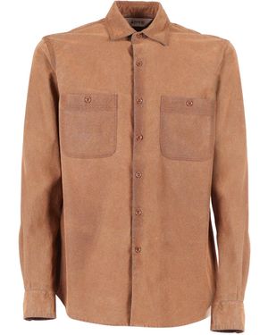 Aspesi Camicia Uomo - Braun