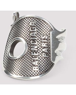 Balenciaga Neverlost Ring - Metallic