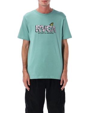 RVCA T -Shirts und Polos - Blau