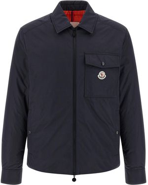 Moncler Shacket 'Vigeon' - Blau