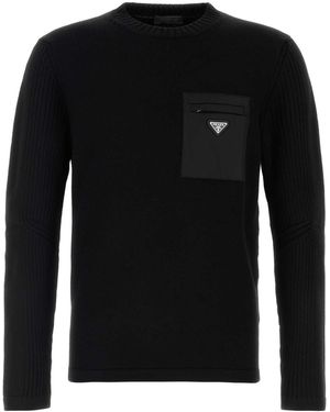 Prada Wool Sweater - Black