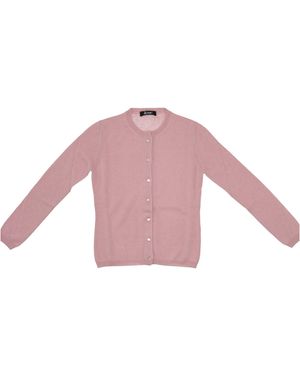 LA ROSE Kaschmir-Cardigan - Pink