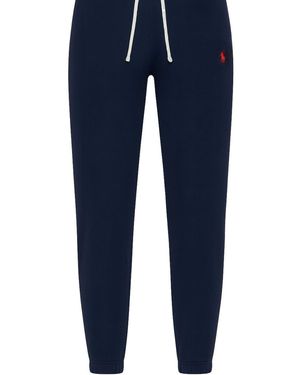 Polo Ralph Lauren Cotton-Polyester Trousers - Blue