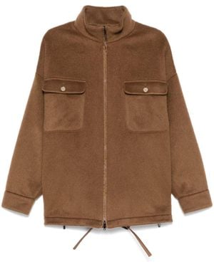 Emporio Armani Wool Jacket - Brown