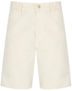 Carhartt Single Knee Bermuda Shorts - White