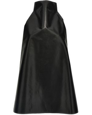 Marni Two-Tone Trapeze Dress - Black