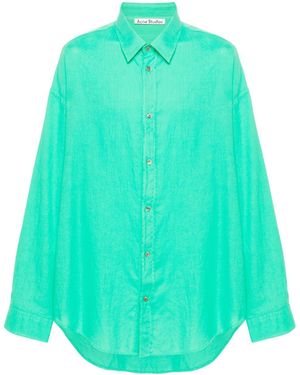 Acne Studios Fn-Mn-Shir000755 - Green