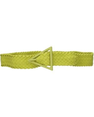 Bottega Veneta Cinture Uomo Gomma Verde/Kiwi - Green